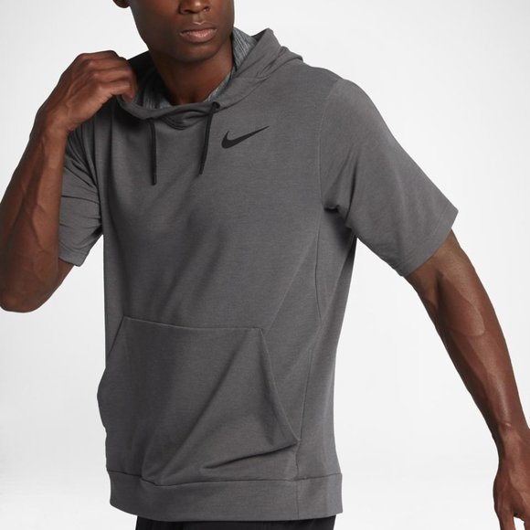 nike mens short sleeve hoodie